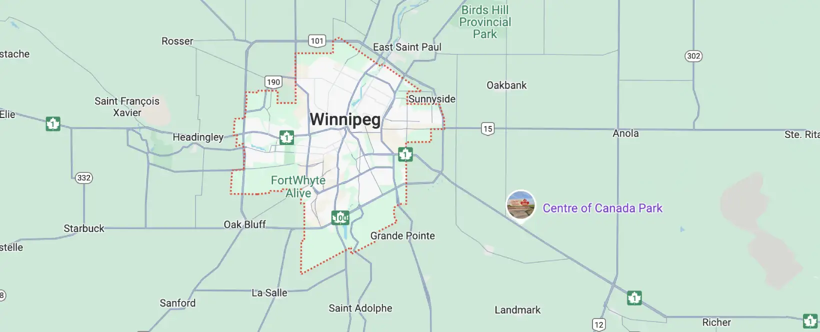 Fridge Repair Service Area in Winnipeg