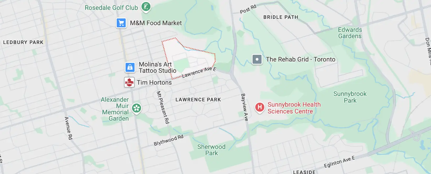 Wanless Park Areas We Serve