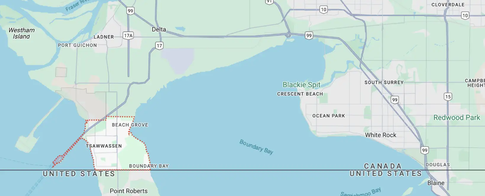 Tsawwassen Areas We Serve