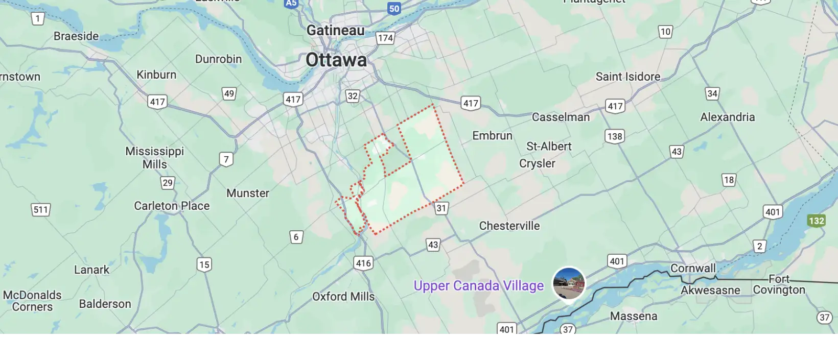 Osgoode Areas We Serve