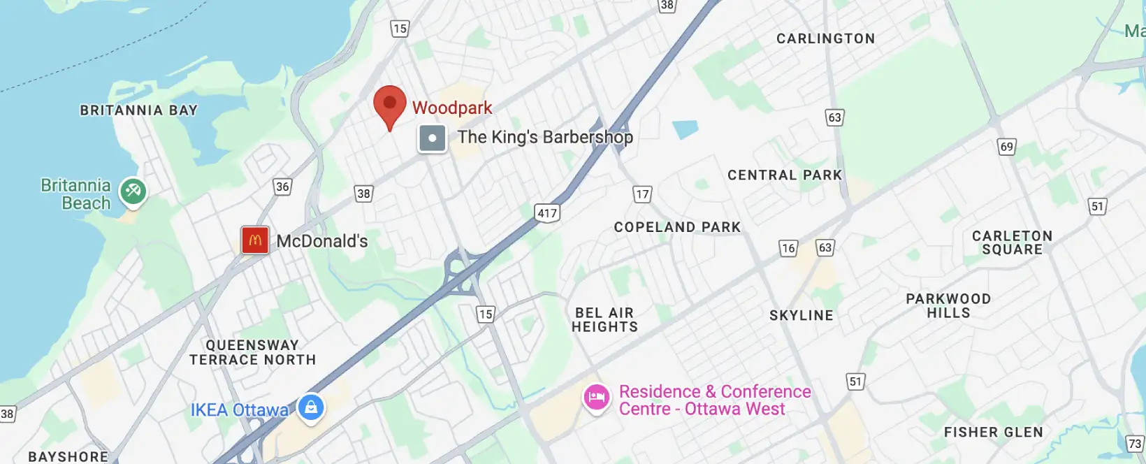 Woodpark Areas We Serve