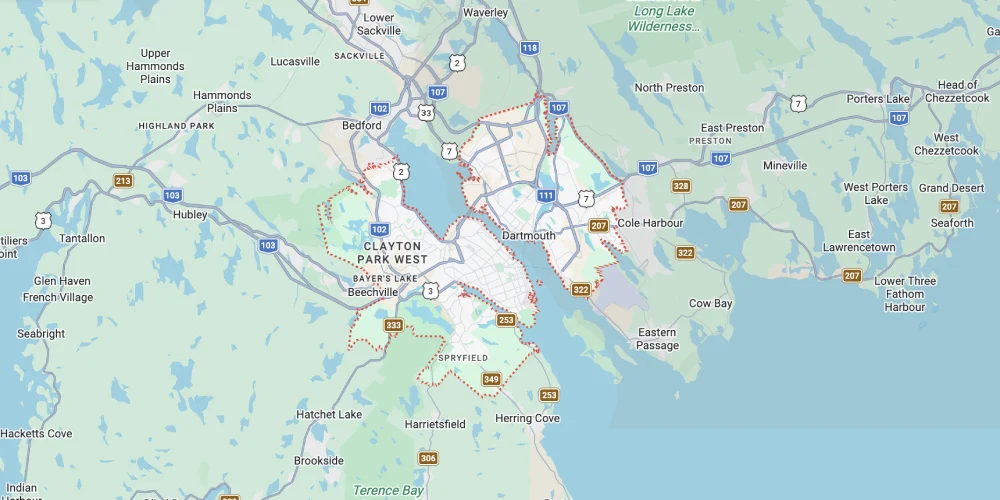 Halifax Areas We Serve