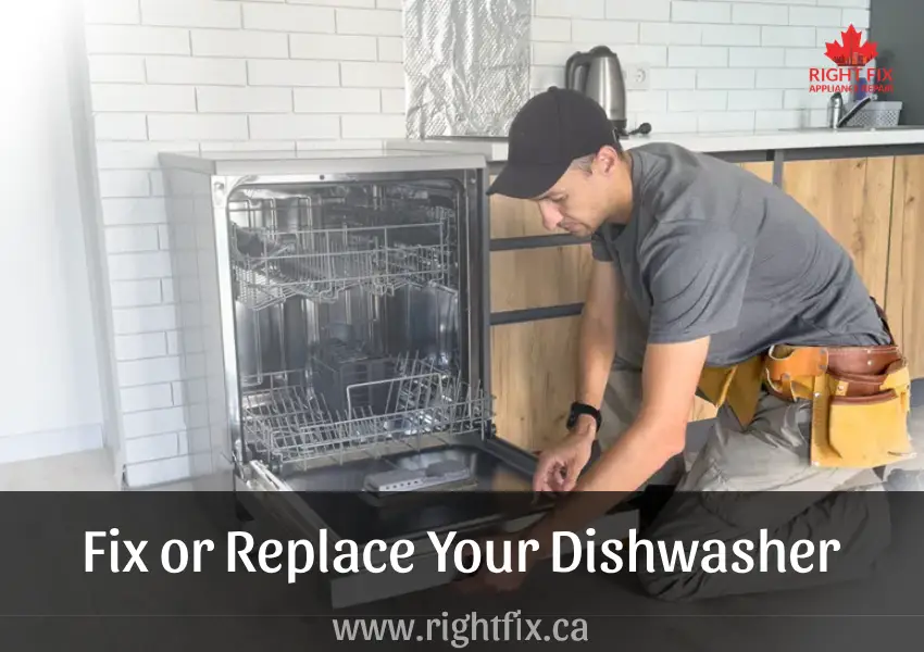 Should You Fix or Replace Your Dishwasher? Key Factors to Consider