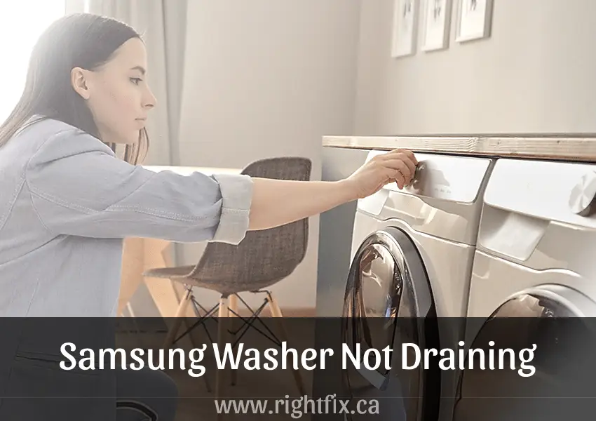 Samsung Washer Not Draining? Causes and Fixes