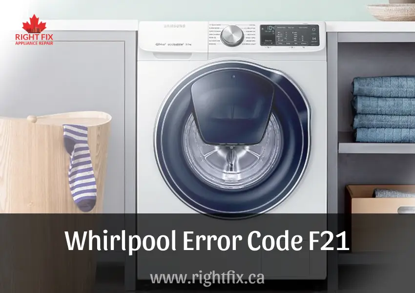 Whirlpool Washer Error Code F21: Causes and How to Fix It