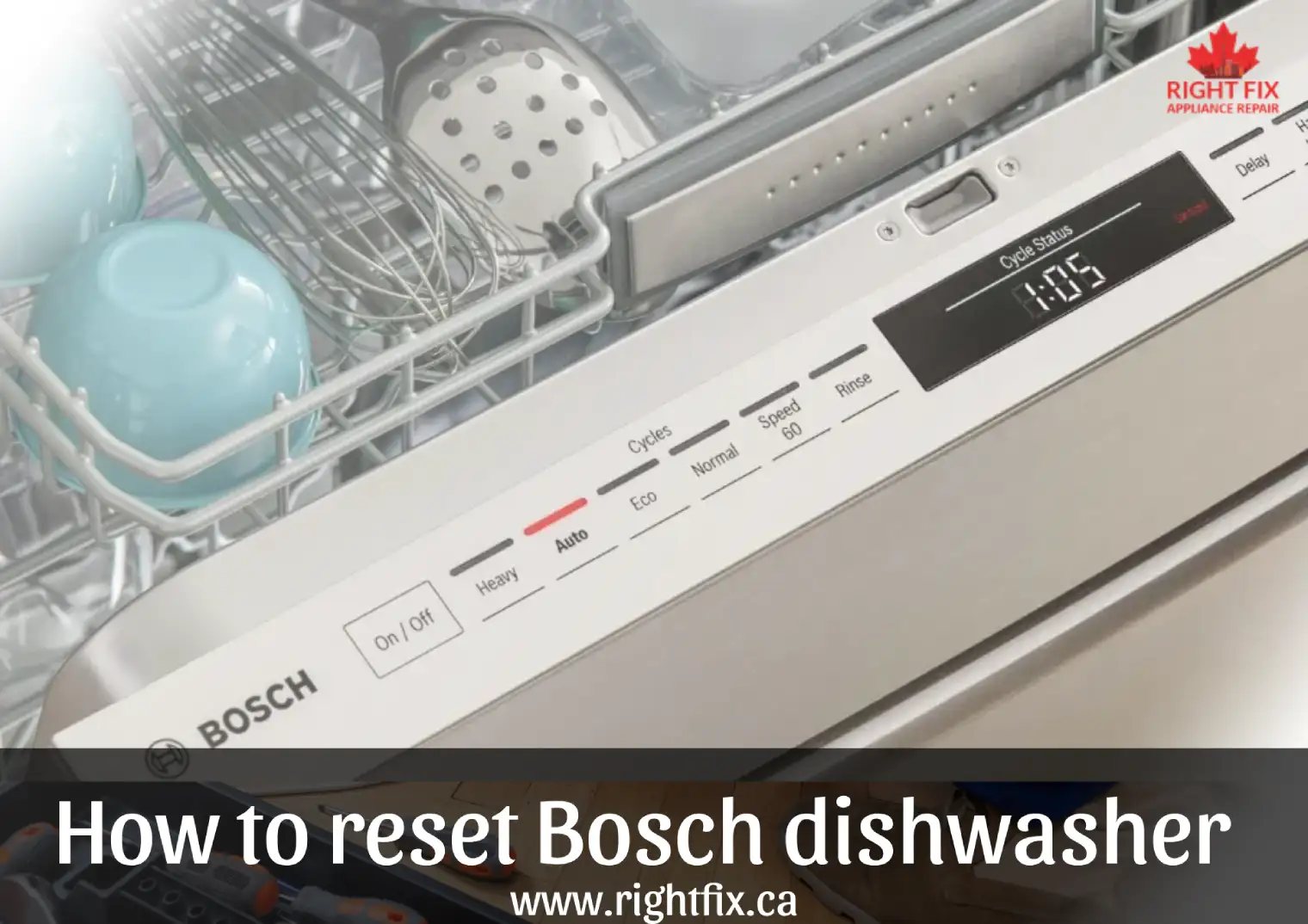 How to Reset a Bosch Dishwasher (Soft & Hard Reset Guide)