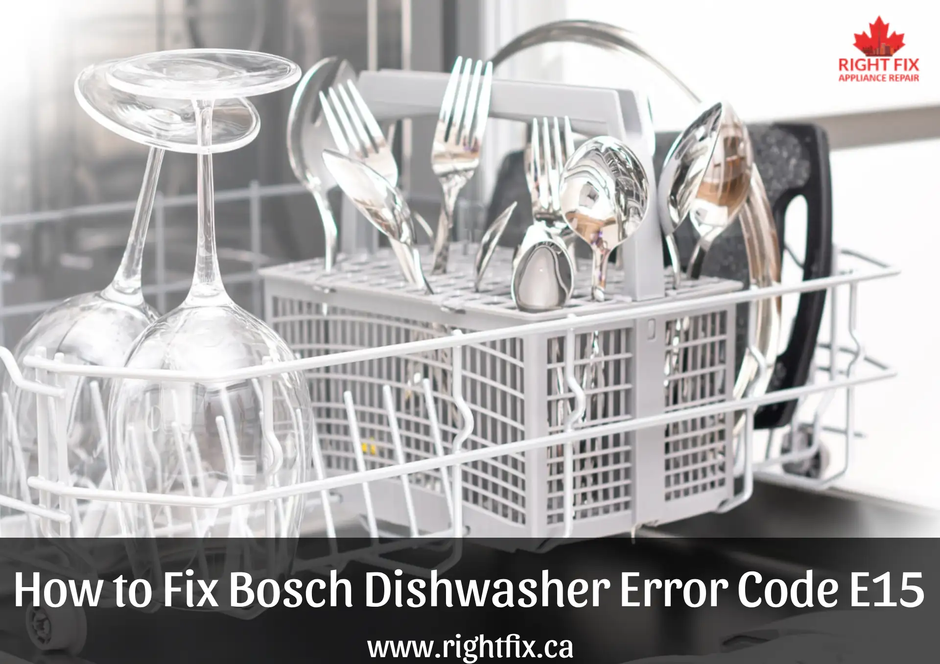 How to Fix Bosch Dishwasher Error Code E15 – Free Service Call With Repair