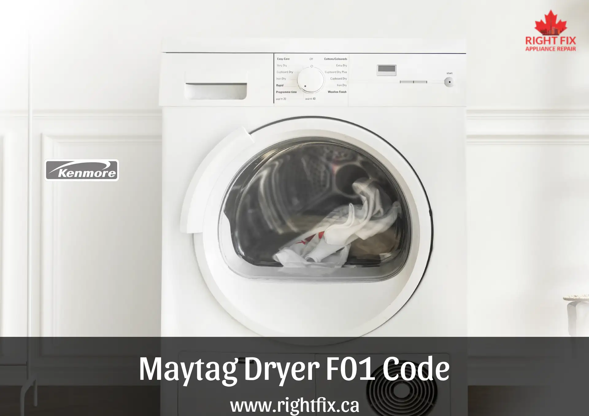 How to Fix Maytag Dryer F01 Error Code – Step-by-Step Troubleshooting