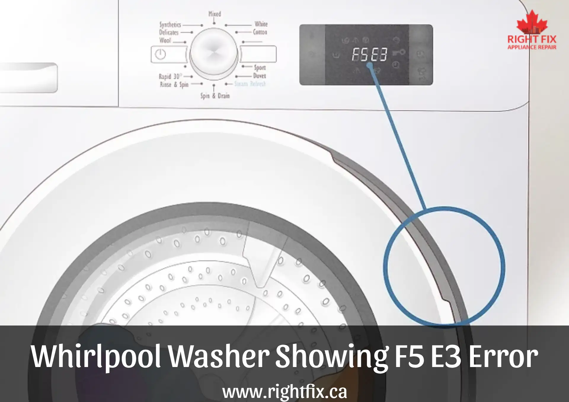 Whirlpool F5 E3 Washer Door Lock - Troubleshooting and Repair Guide