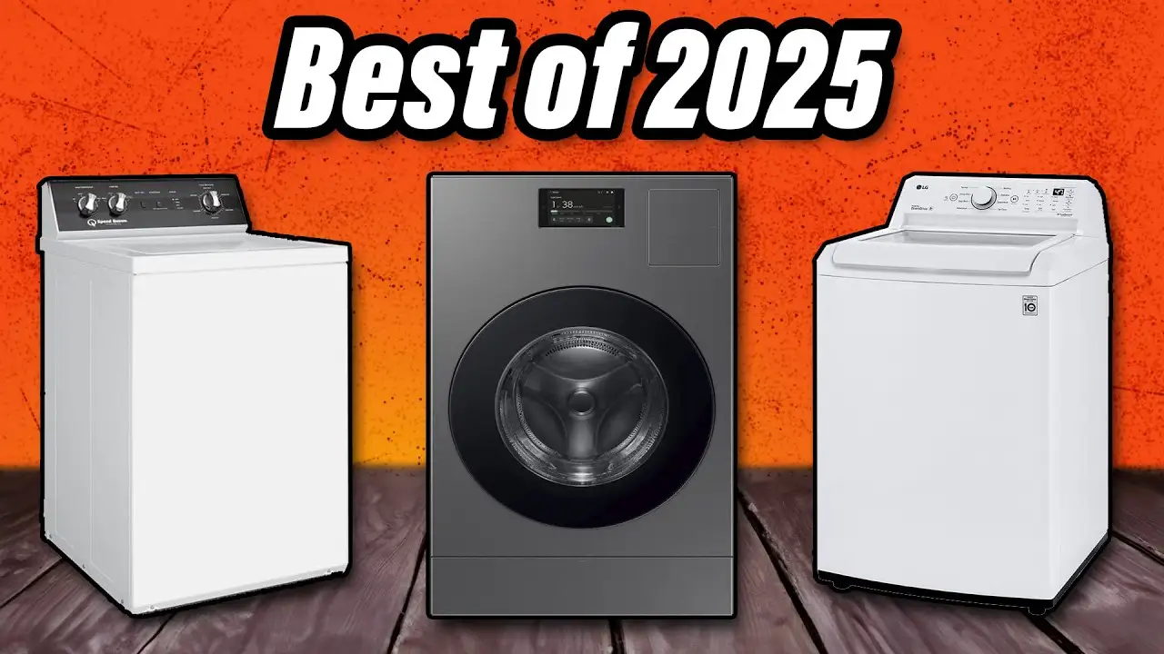 Best Washing Machines in 2025 (Top 5)— Expert Picks & Buying Guide